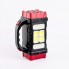 Аккумуляторный LED фонарь Hurry Bolt HB-1678 аварийный светильник с солнечной панелью Красный