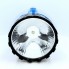 Аккумуляторный переносной ручной LED фонарь Yajia YJ-2820 Синий