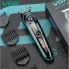Аккумуляторный триммер для стрижки волос и бороды с USB и LED-дисплеем VGR V-075