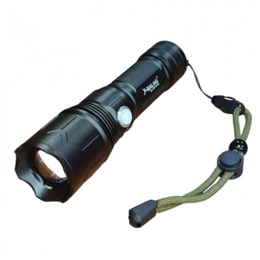 Фонарь ручной аккумуляторный X-balog BL-P511-P160 micro USB аккумулятор 26650