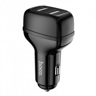 Автомобильная зарядка HOCO Z36 Leader 2USB/2,4A Чёрный