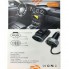 Автомобильное зарядное устройство EZRA EA-27 (2USB/5.1А) с удлинителем 1м на 2USB Чёрный