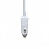 Автомобильное зарядное устройство Тройник разветвитель 3 выхода + 2USB 2.1A Hoco C1 USB Hub Белый