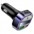 Автомобильный FM-трансмиттер модулятор Bluetooth MP3 HOCO E70 PD30W+QC3.0 с функцией быстрой зарядки