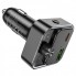 Автомобильный FM-трансмиттер модулятор Bluetooth MP3 HOCO E81 Fantasy 30w, PD/QC, USB-C/ 1xUSB-A