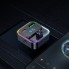 Автомобильный FM-трансмиттер модулятор Bluetooth MP3 HOCO E81 Fantasy 30w, PD/QC, USB-C/ 1xUSB-A