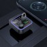 Автомобильный FM-трансмиттер модулятор Bluetooth MP3 HOCO E85 Tiger 20w, PD/QC, USB-C/ 2xUSB-A