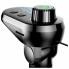 Автомобильный FM трансмиттер модулятор Q15 Bluetooth Чёрный
