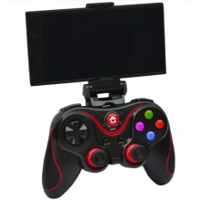 Беспроводной Bluetooth джойстик Gen Game V8 Чёрный с красным Беспроводной Bluetooth джойстик Gen Game V8 Чёрный с красным