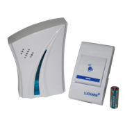 Беспроводной дверной звонок LUCKARM 8610 на батарейках Синий