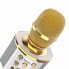 Беспроводной караоке микрофон HOCO BK3 Cool sound Золотой