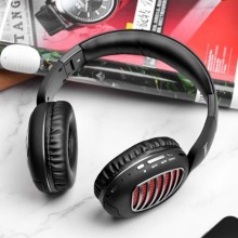 Беспроводные Bluetooth наушники Hoco W23 Brilliant Sound Чёрные Беспроводные Bluetooth наушники Hoco W23 Brilliant Sound Чёрные