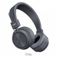Беспроводные Bluetooth наушники Hoco W25 Promise Серые Беспроводные Bluetooth наушники Hoco W25 Promise Серые