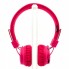 Беспроводные Bluetooth Наушники с MP3 плеером NIA-X2 Радио блютуз Розовые