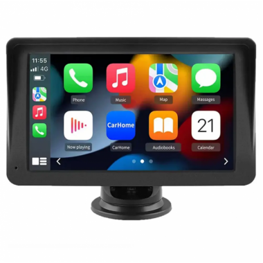 Монитор для автомобиля 7" с Carplay CJ-PTC 208 / Монитор для камеры заднего вида / Автомобильный монитор