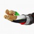 Кабель Baseus C-shaped Light Intelligent Power-Off Cable Lightning – USB 1.0 м 2.4 A (CALCD-01) Чёрный Оригинал