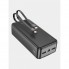 Внешний аккумулятор Power bank HOCO J118B Speed ​​energy 30000mAh батарея Чёрный