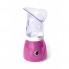 Паровая сауна для лица, ингалятор 2 в 1 Professional Facial Steamer BY-1078 Osenjie Розовая