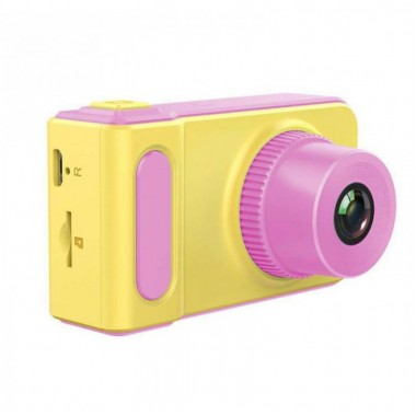 Детский цифровой фотоаппарат Smart Kids Camera V7 Розовый