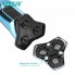 Электробритва аккумуляторная VGR V-313 BLUE, роторная, влагозащита IPX7