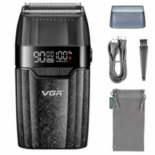 Электробритва шейвер VGR V-640S , двойное лезвие, 9000 RPM, LED дисплей Электробритва шейвер VGR V-640S , двойное лезвие, 9000 RPM, LED дисплей