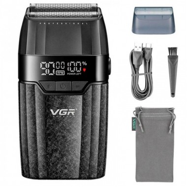 Электробритва шейвер VGR V-640S , двойное лезвие, 9000 RPM, LED​​​​​​​ дисплей