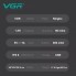 Электробритва шейвер VGR V-326, 4500RPM, LED-дисплей, влагозащита Зелёный