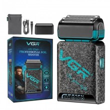 Электробритва VGR V-374 шейвер, двойное лезвие, LED дисплей Синий Электробритва VGR V-374 шейвер, двойное лезвие, LED дисплей Синий