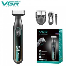 Электробритва VGR V-360 шейвер для влажного и сухого бритья, 1 насадка, IPX6, LED дисплей Электробритва VGR V-360 шейвер для влажного и сухого бритья, 1 насадка, IPX6, LED дисплей