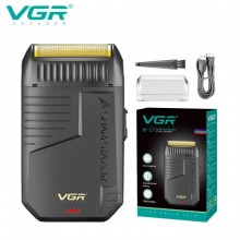 Акумуляторная электробритва шейвер VGR V-375 триммер для бороды Акумуляторная электробритва шейвер VGR V-375 триммер для бороды