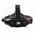Фонарь налобный W602-T6+2XPE Bike, 2x18650, велокрепление, zoom, ЗУ microUSB