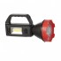 Фонарь аккумуляторный 1 LED + 1 COB, power bank, индикатор заряда, солнечная панель INTERTOOL LB-0107