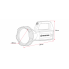 Фонарь аккумуляторный 1 LED + 1 COB, power bank, индикатор заряда, солнечная панель INTERTOOL LB-0107