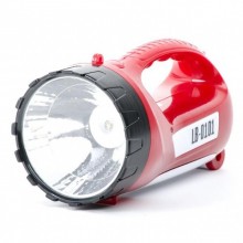 Фонарь аккумуляторный 1 LED 5W+15 SMD INTERTOOL LB-0101 Красный Фонарь аккумуляторный 1 LED 5W+15 SMD INTERTOOL LB-0101 Красный