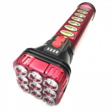 Фонарь аккумуляторный Hurry Bolt HB-707-1 ручной прожектор 9 LED с зарядкой от USB + боковым светом COB 18W Фонарь аккумуляторный Hurry Bolt HB-707-1 ручной прожектор 9 LED с зарядкой от USB + боковым светом COB 18W