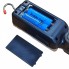 Фонарь аккумуляторный X-Balog BL-8859-B COB с магнитом и крючком для подвешивания 2 АКБ 18650