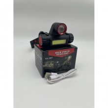 Фонарь налобный аккумуляторный HeadLamp KH-1807 на голову 3W LED + COB с магнитом Фонарь налобный аккумуляторный HeadLamp KH-1807 на голову 3W LED + COB с магнитом