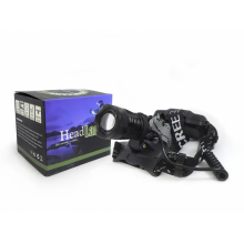 Фонарь налобный micro USB Bailong 2x18650 BL-T803-P50