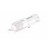 Фонарь ручной мини, 4 режима INTERTOOL LB-0120