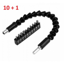 Гибкая насадка для отвёртки Flexible Screw Tool 10 в 1 Гибкая насадка для отвёртки Flexible Screw Tool 10 в 1