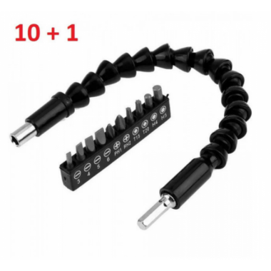 Гибкая насадка для отвёртки Flexible Screw Tool 10 в 1