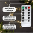Гирлянда "Роса" USB, с пультом д/у, теплый свет, 50 м, 500 диодов