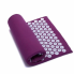Коврик массажный ортопедический с подушкой acupressure mat 65*41 см Фиолетовый