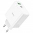 Сетевое зарядное устройство адаптер HOCO C113A Awesome 1USB/1Type-C, 65W, поддержка быстрой зарядки PD/QC/FCP/AFC