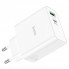 Сетевое зарядное устройство адаптер HOCO C113A Awesome 1USB/1Type-C, 65W, поддержка быстрой зарядки PD/QC/FCP/AFC