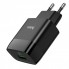 Зарядное устройство Hoco C72Q Glorious быстрая зарядка QC3.0 18W (1USB/3A) с кабелем Type-C Черный