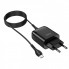 Зарядное устройство Hoco C72Q Glorious быстрая зарядка QC3.0 18W (1USB/3A) с кабелем MicroUSB Черный