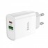 Сетевое зарядное устройство Hoco C80A Rapido PD18W+QC3.0 charger set Type-C to Lightning