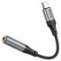 Адаптер HOCO LS36 переходник Type C to 3.5mm, длина кабеля 12 см