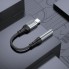 Адаптер HOCO LS36 переходник Type C to 3.5mm, длина кабеля 12 см